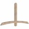 Ekena Millwork Bellingham Smooth Timber Gable Bracket, Douglas Fir, 72"W x 39"H x 3 1/2"D x 3 1/2"F, 13/12 Pitch GBW072X39X0404BEL00SDF - alternate 3